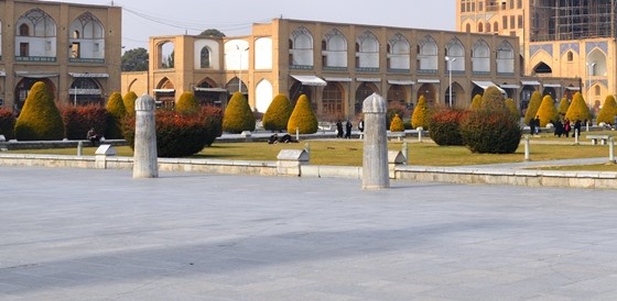 Polo Goal in Naqsh e Jahan Square