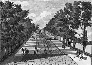 Early days of Chahar Bagh
